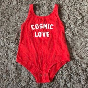 Zara girls bodysuit size :8